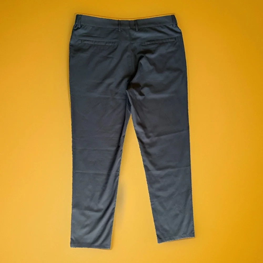 Jack Archer Men's Jet Setter Pant 35 x 30 Space Black Golf Chino Tech Pants Men